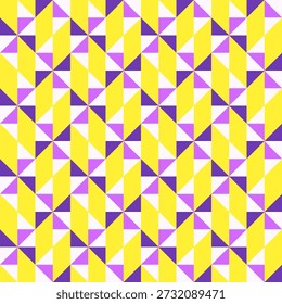 Geometric precision aesthetic, color block tessellation modern seamless vector patterns. Neutral retro colors. Repeatable design for fabric collection, wallpapers,
