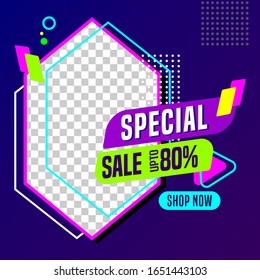 Geometric product sales design background