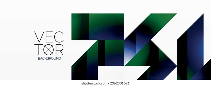 Geometric purity on white - lines, squares, triangles unite. Minimalist harmony in elegant simplicity