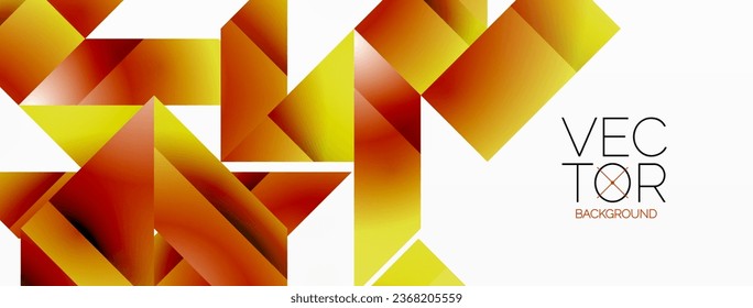 La pureza geométrica en blanco - líneas, cuadrados, triángulos se unen. Armonía minimalista en elegante simplicidad