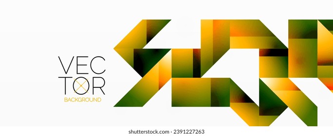 Geometric purity on white - lines, squares, triangles unite. Minimalist harmony in elegant simplicity