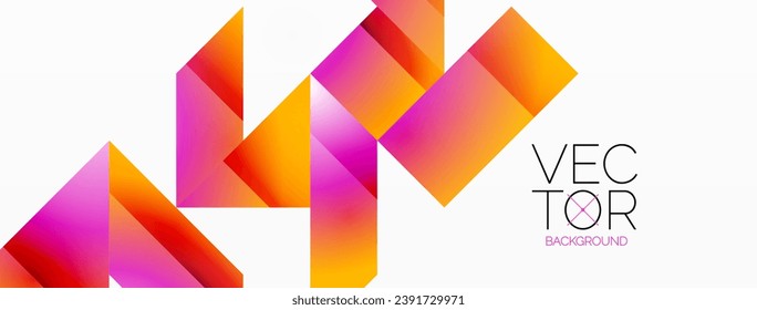 Geometric purity on white - lines, squares, triangles unite. Minimalist harmony in elegant simplicity