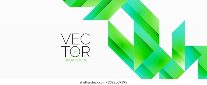 La pureza geométrica en blanco - líneas, cuadrados, triángulos se unen. Armonía minimalista en elegante simplicidad