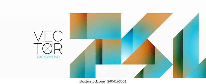 Geometric purity on white - lines, squares, triangles unite. Minimalist harmony in elegant simplicity