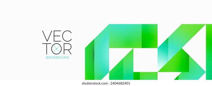 Geometric purity on white - lines, squares, triangles unite. Minimalist harmony in elegant simplicity