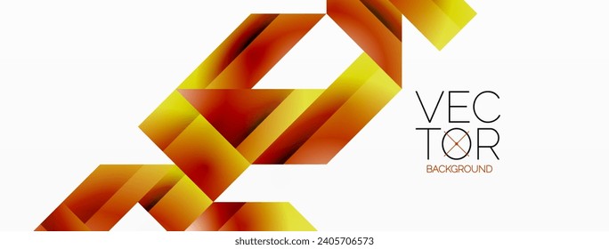 Geometric purity on white - lines, squares, triangles unite. Minimalist harmony in elegant simplicity