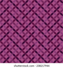 Geometric purple circle patterns. Colorful abstract backgrounds. Vector illustration EPS 10. 
