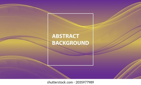 geometric purple and yellow abstract background