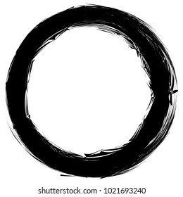 Geometric radial element. Abstract concentric, radial geometric motif