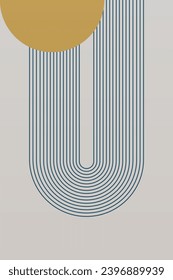 Geometrischer Regenbogen-Hintergrund. Moderne Regenbogenhintergrund-Illustration aus dem Mittelalter