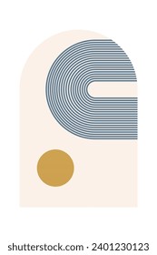 Geometrischer Regenbogen-Hintergrund. Moderne Regenbogenhintergrund-Illustration aus dem Mittelalter