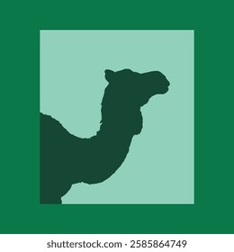 geometric Ramadan ornaments set icon