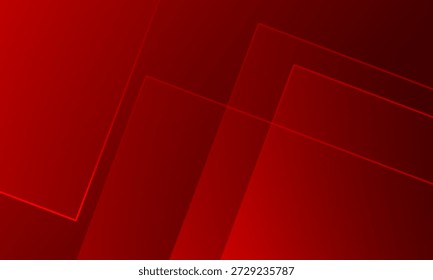 Fondo abstracto rojo geométrico. Vector Eps10