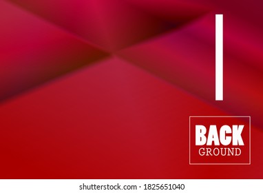 geometric red background with light reflection, red background is luxurious and elegant
