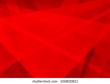 Geometric red color abstract background modern design, Vector Illustration