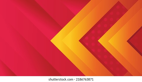 
Geometric red dynamic fluid on the background. with yellow