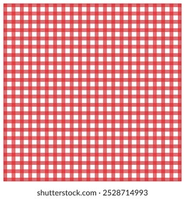 Geometrisches rotes Gitter auf weißem Hintergrund. Roter Fischnetz-Hintergrund. Rote dünne Linie Muster Hintergrund.