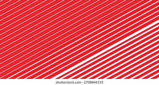 Geometric red lines and halftone dots in red colors, Seamless background christmas modern nice good art illustrations