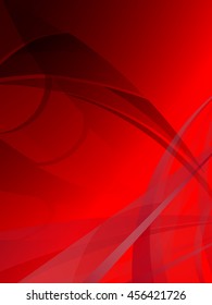 geometric red, orange, background