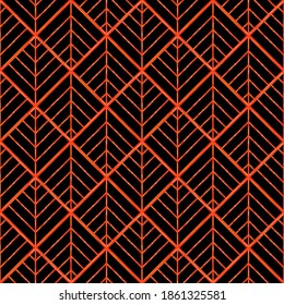 Geometric red seamless  pattern made in  vector. Simple  line elements.  Easy to use for textiles, wallpaper, wrapping paper. 
