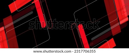 Similar – Red drink in cup on black background