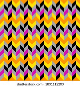 geometric repeatable vector pattern in bright colors