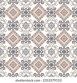 A geometric repeated seamless diamond pattern