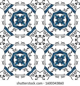 Geometric repeating pattern. Abstract background for printing on fabric, wrapping paper and creating your own design