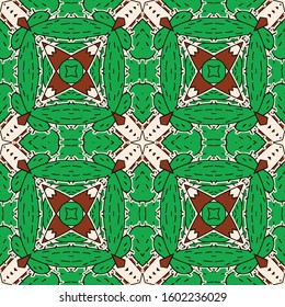 Geometric repeating pattern. Abstract background for printing on fabric, wrapping paper and creating your own design