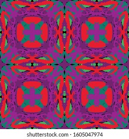 Geometric repeating pattern. Abstract background for printing on fabric, wrapping paper and creating your own design