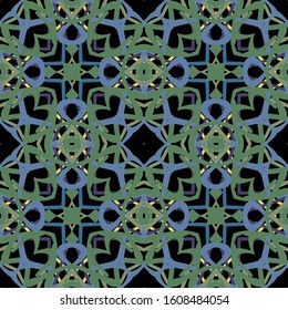 Geometric repeating pattern. Abstract background for printing on fabric, wrapping paper and creating your own design