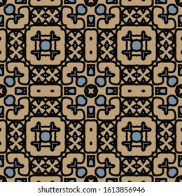 Geometric repeating pattern. Abstract background for printing on fabric, wrapping paper and creating your own design