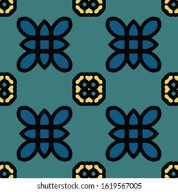 Geometric repeating pattern. Abstract background for printing on fabric, wrapping paper and creating your own design
