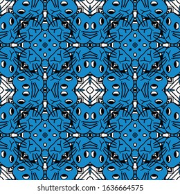 Geometric repeating pattern. Abstract background for printing on fabric, wrapping paper and creating your own design