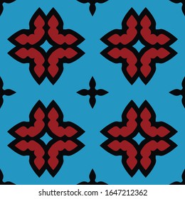 Geometric repeating pattern. Abstract background for printing on fabric, wrapping paper and creating your own design