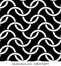 Geometric of Repeating pattern. interlocking of Shape repeated patterns, printable vector Art.