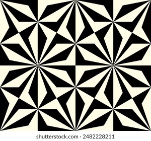 Geometric of Repeating pattern. Shape repeated optical illusion patterns of  printable vector Art.