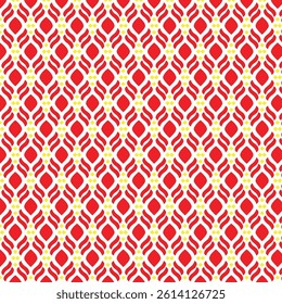 geometric repeating pattern with a stylized floral or organic motif.