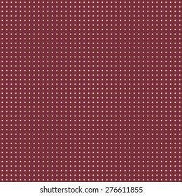 Geometric repeating vector ornament. Seamless abstract modern texture with dots for wallpapers and background. Red and golden pattern