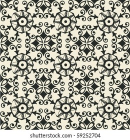 geometric repeating wallpaper, vector image