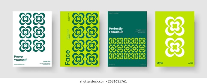 Geometrisches Berichtsdesign. Abstraktes Hintergrundlayout. Isolierte Broschürenvorlage. Geschäftspräsentation. Poster. Buchumschlag. Flyer. Banner. Markenidentität. Handzettel Portfolio. Newsletter. Merkblatt