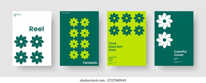 Geometrisches Berichtsdesign. Abstraktes Banner-Layout. Isolierte Postervorlage. Geschäftspräsentation. Flyer. Hintergrund. Broschüre. Buchumschlag. Erfassung Broschüre. Handzettel Notebook. Katalog. Portfolio