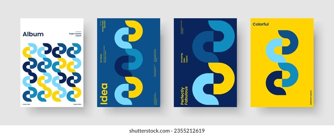 Diseño de informes geométricos. Diseño de folleto abstracto. Plantilla de fondo creativa. Cartel. Presentación de negocios. Volante. Portada del libro. Cartel. Boletín informativo. Cartera. Billete. Diario. Folleto. Revista