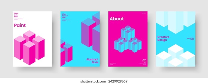 Geometrischer Berichtsentwurf. Creative Banner-Vorlage. Modernes Business-Präsentationslayout. Hintergrund. Flyer. Poster. Broschüre. Buchumschlag. Markenidentität. Handzettel Notebook. Newsletter. Katalog