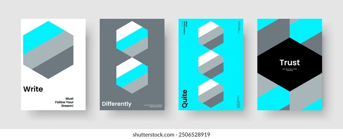 Geometric Report Design. Creative Banner Layout. Abstract Business Presentation Template. Poster. Brochure. Book Cover. Flyer. Background. Leaflet. Magazine. Journal. Pamphlet. Handbill. Portfolio
