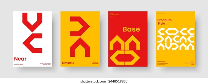 Geometric Report Design. Creative Business Presentation Template. Isolated Brochure Layout. Book Cover. Poster. Flyer. Banner. Background. Catalog. Brand Identity. Journal. Portfolio. Notebook