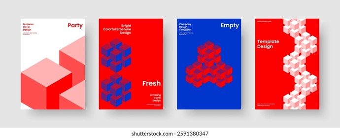 Geometric Report Design. Isolated Background Template. Creative Business Presentation Layout. Poster. Banner. Book Cover. Flyer. Brochure. Handbill. Leaflet. Journal. Catalog. Pamphlet. Portfolio
