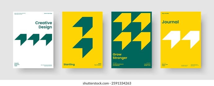 Geometric Report Design. Isolated Banner Layout. Creative Poster Template. Brochure. Background. Book Cover. Flyer. Business Presentation. Catalog. Magazine. Leaflet. Notebook. Advertising