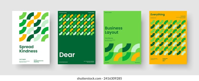 Diseño de informes geométricos. Plantilla de cubierta de libro aislada. Diseño creativo de pancarta. Antecedentes. Folleto. Cartel. Presentación de negocios. Volante. Catálogo. Billete. Publicidad. Folleto. Folleto