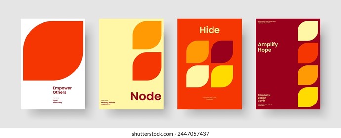 Geometric Report Design. Isolated Brochure Template. Creative Banner Layout. Poster. Background. Business Presentation. Flyer. Book Cover. Handbill. Advertising. Brand Identity. Notebook. Portfolio